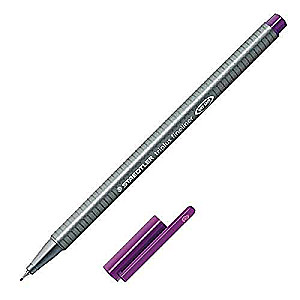 Маркер 0.3мм STAEDTLER TRIPLUS FINELINER, тёмно-фиолетовый