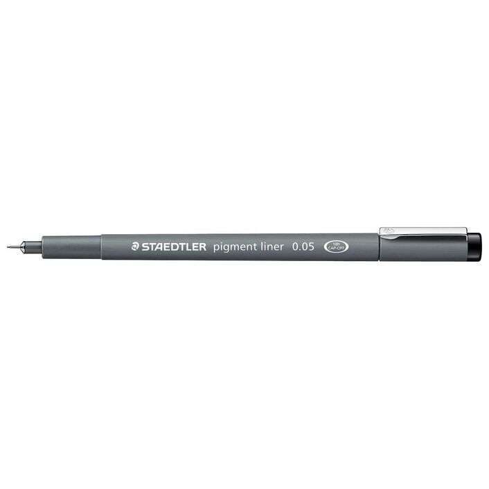 Маркер пигментый STAEDTLER 0,05 мм черный