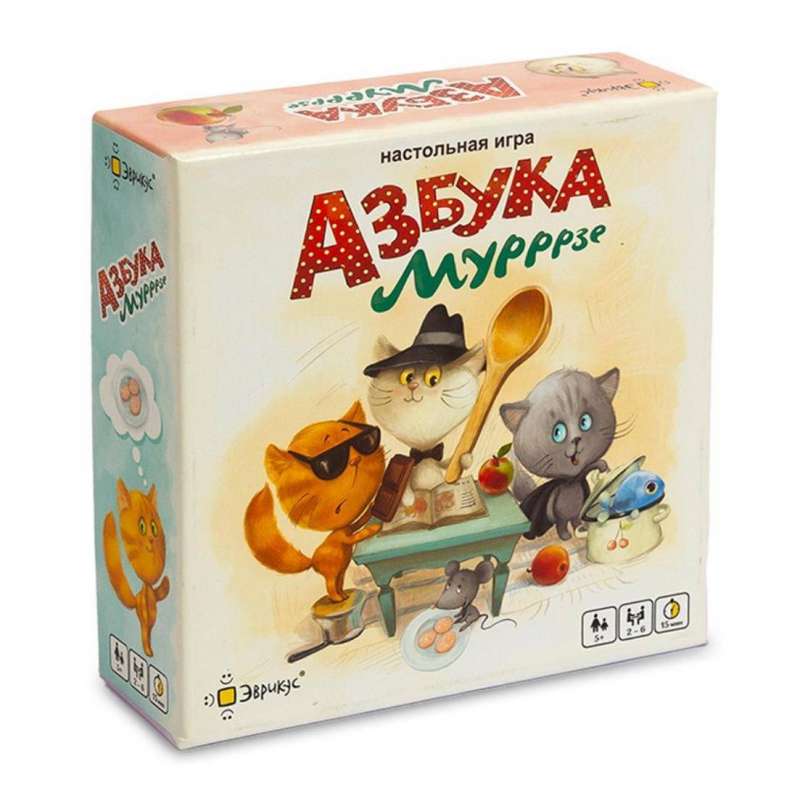 Настольная игра - Эврикус. Азбука Мурррзе