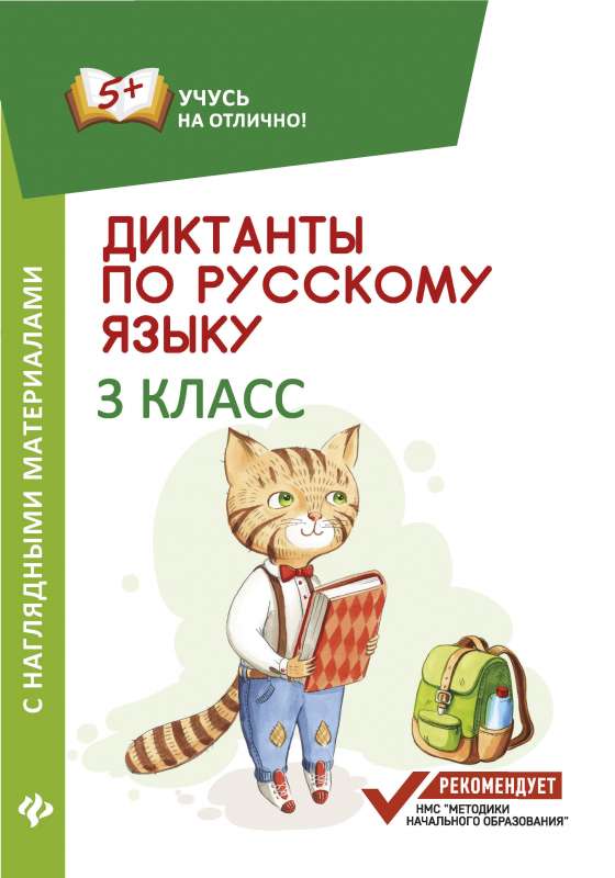 Диктанты по русскому языку с нагл.матер.:3 класс 