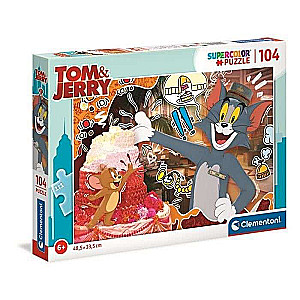 Пазл 104 CLEMENTONI  Tom and Jerry