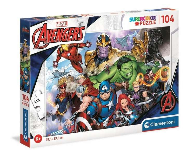 Пазл 104 CLEMENTONI  Marvel Avengers