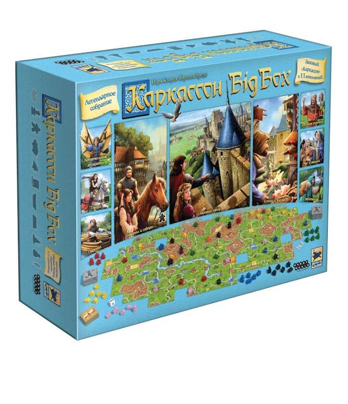 Настольная игра - МХ Каркассон: Big Box