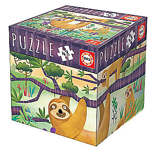 Puzzle EDUCA Ленивец 28x20см, 48 деталей