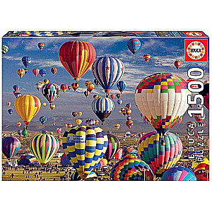 Puzzle EDUCA с клеем Воздушные шары, 1500 деталей