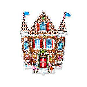 Фольгированный шар 24 Gingerbread Castle