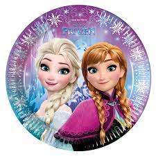 Бумажные тарелки Frozen23см/8шт.