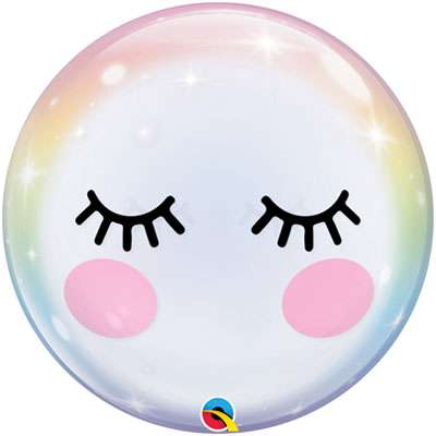 Фольгированный шар 22 Bubble  Eyelashes