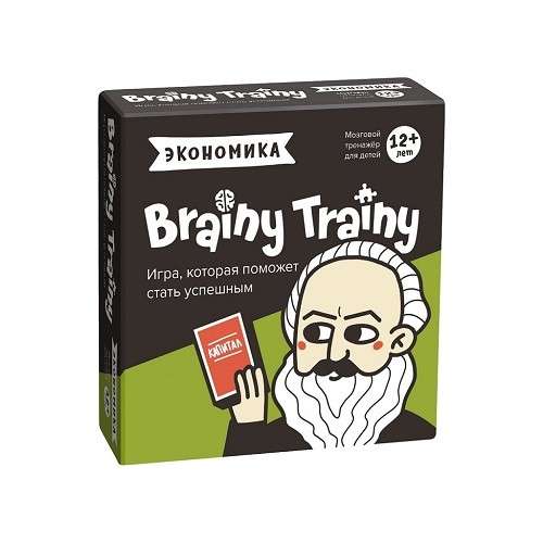 Gra planszowa - Brainy Trainy. Ekonomia