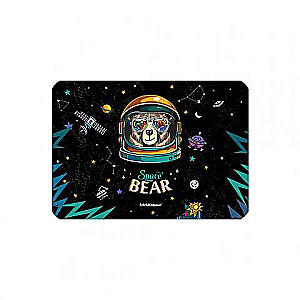 Подкладка настольная пластиковая ErichKrause Space Bear, А4