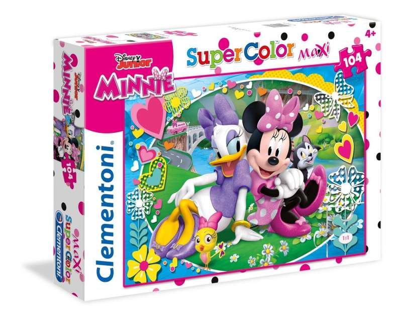 Пазл CLEMENTONI Maxi Minnie Happy 104 детали