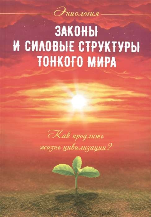 Законы и силовые структуры Тонкого мира. 2-е изд. Как продлить жизнь цивилизации?