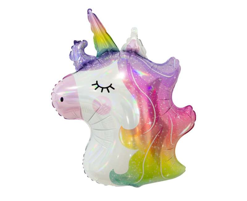 Фольгированный шар 75см "Unicorn(head)"