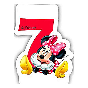 Свеча для торта Disney Mininie Cafe 7