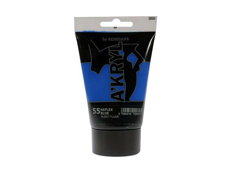 Краска акриловая Nr.55, 100ml, (REFLEX BLUE)