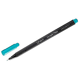 Маркер тонкий MAPED Finefelt 0.4mm, Blue Lagoon, синий светлый