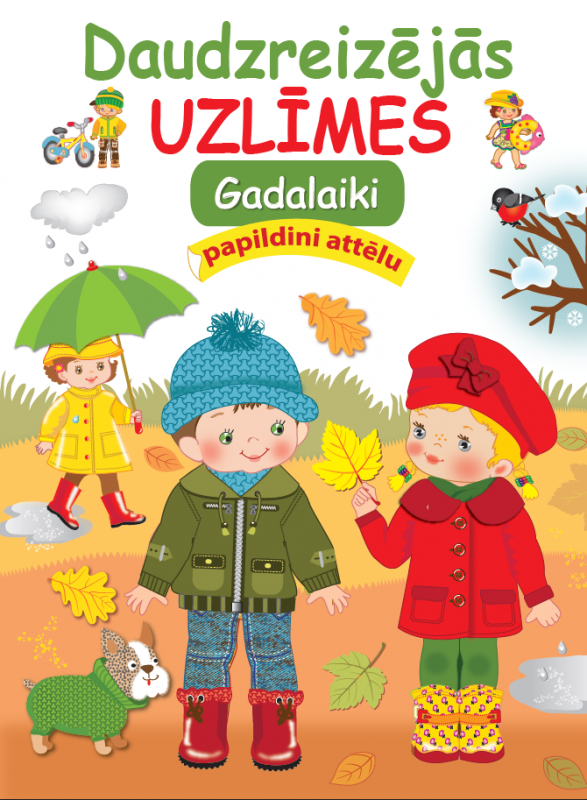 Daudzreizējās uzlīmes. Gadaļaiki