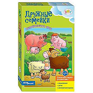 Развивающая игра-Дружные семейки