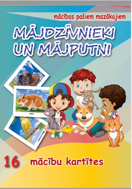 Mācību kartītes – MĀJDZĪVNIEKI UN MĀJPUTNI ( LV )