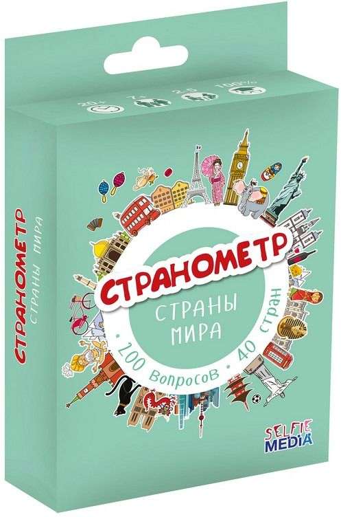 Настольная игра Странометр: Страны мира