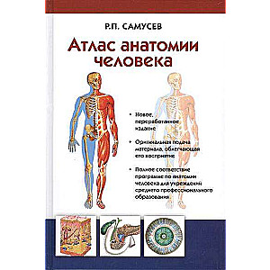 Атлас анатомии человека: Учебное пособие для студентов высш. мед. учеб. заведений. 7-е издание