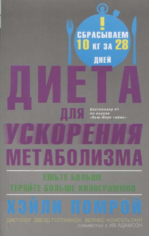 Диета для ускорения метаболизма. Ешьте больше - теряйте больше килограммов