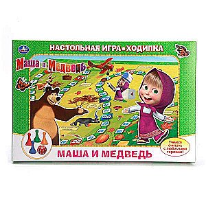 Настольная игра-ходилка Маша и Медведь