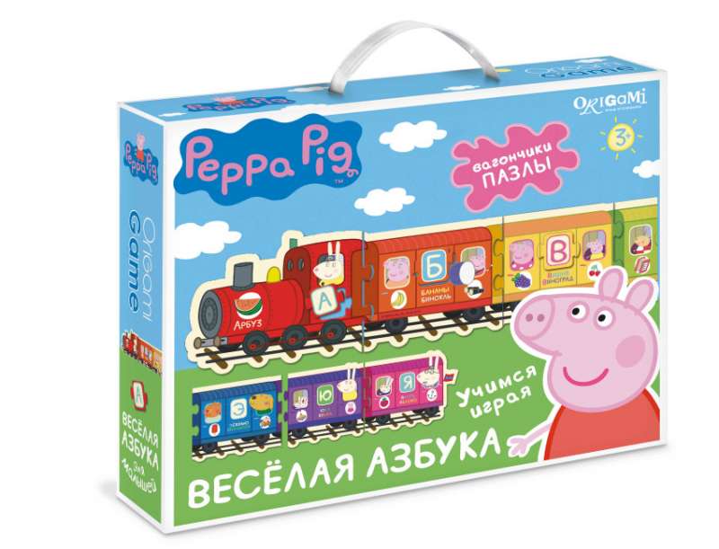 Пазл Peppa Pig Веселая азбука  