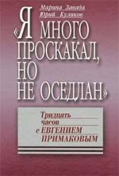 Я много проскакал, но не оседлан. Тридцать часов с Евгением Примаковым