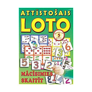 Attīstošais loto. Mācīsimies skaitīt