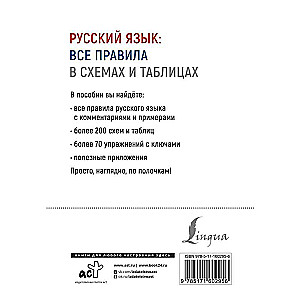 Русский язык: все правила в схемах и таблицах