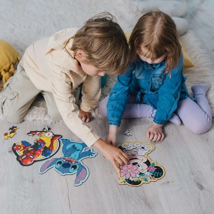 Пазл 50 Wood Craft Junior Trefl: In Minnie's world