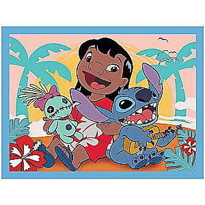 Пазл 2in1 + Memos Trefl: Disney Lilo&Stitch