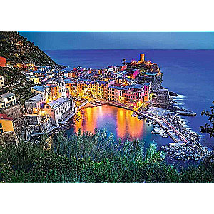 Пазл 2000 Trefl: Vernazza at dusk