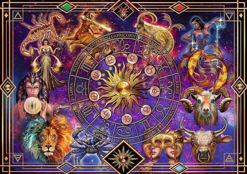 Пазл 1040 Trefl: Zodiac signs