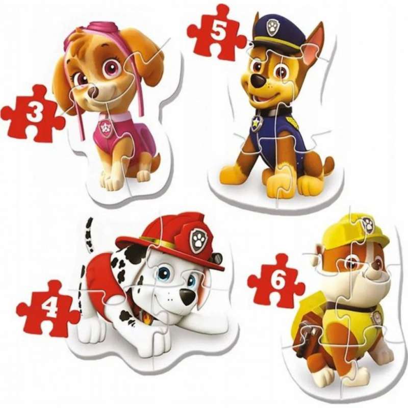 Пазл 4in1 - Paw Patrol