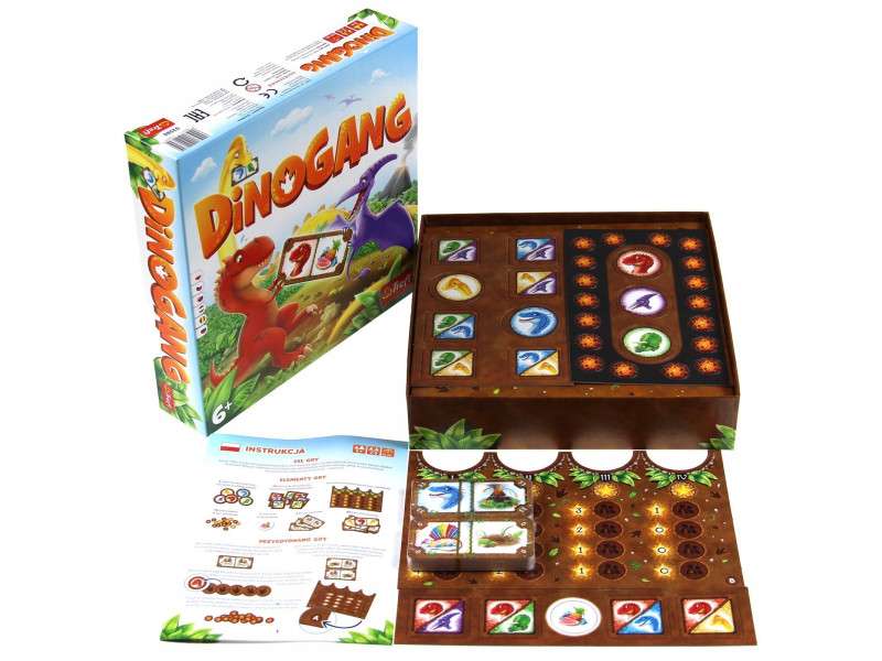 Настольная игра - Dinogang