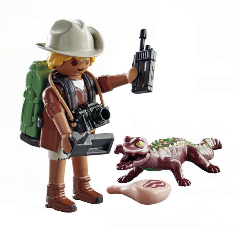 Playmobil - Explorer with Alligator