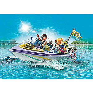 Конструктор - Playmobil City Life Honeymoon Speedboat Trip 