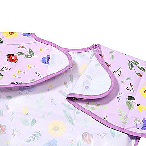 BABYONO GARDEN Нагрудник с длинными рукавами - 42x21см