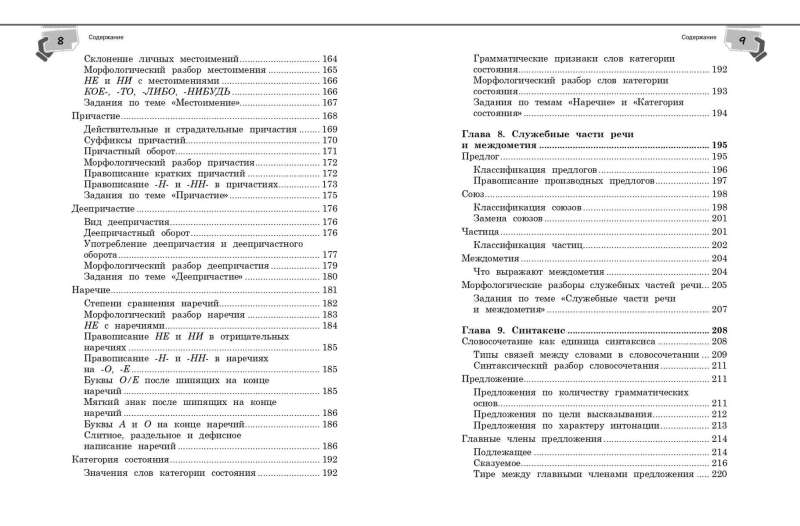 Справочник по русскому языку для 5-9 классов