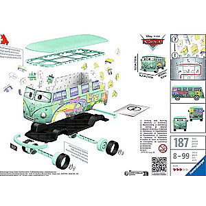 3D пазл Volkswagen T1 Автомобиль Филмор