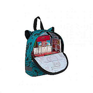 Рюкзак-мини 6L ErichKrause® EasyLine Zen Cats, turquoise