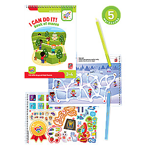 I Can Do It! Activity pack for children aged 3-4 Я могу! Комплект из 5 тетрадей. 3-4 года