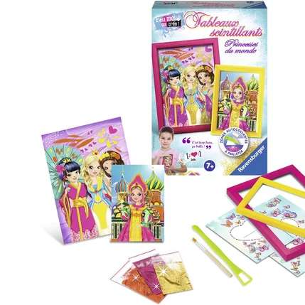 Картина из блесток - GlittePicture Princesses of The World