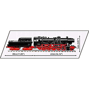 Конструктор - COBI DR BR 52 Steam Locomotive, 2505 дет.