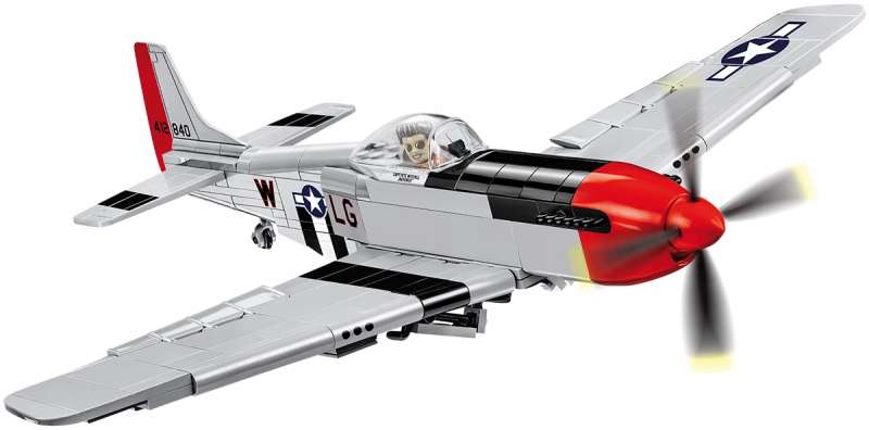 Конструктор - COBI P-51D Mustang, 350 дет.