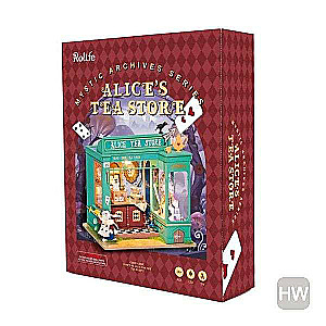 3D складная миниатюра ROBOTIME  Alice Tea Store