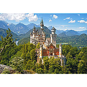 Пазл View of the Neuschwanstein Castle, Germany 500 дет.