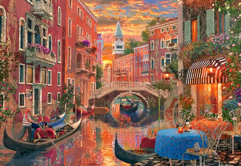 Пазл Romantic Evening in Venice 1500 дет.